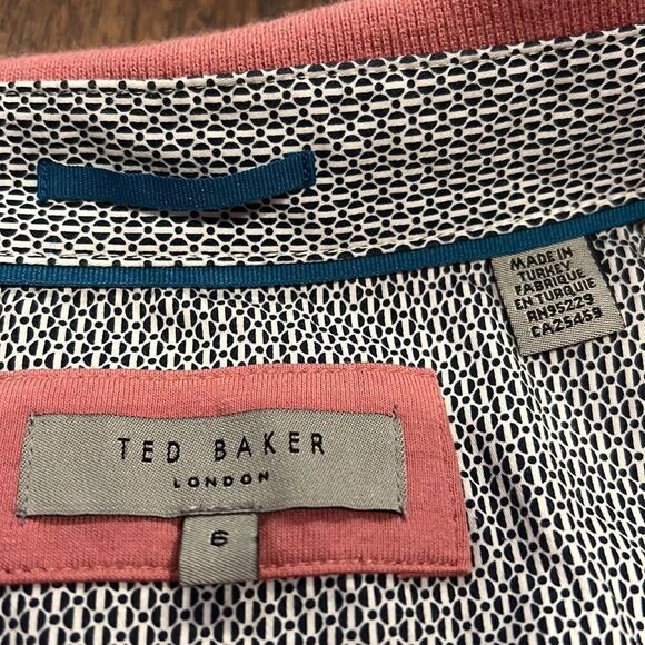 Ted Baker size 6 Large polo shirt made in Turkey - Picture 3 of 8